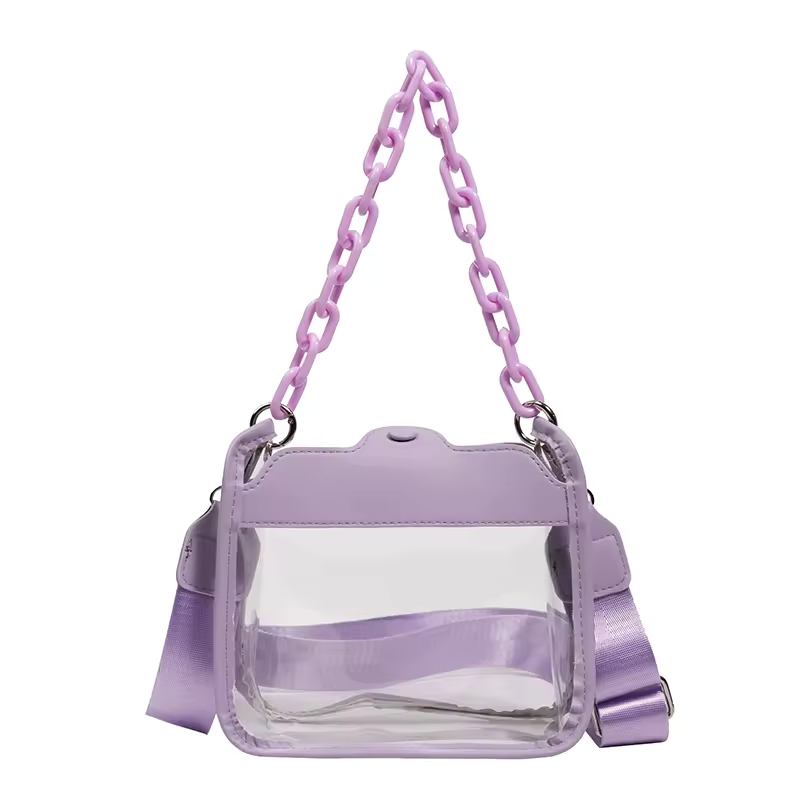 Transparent Bag ( Purple )