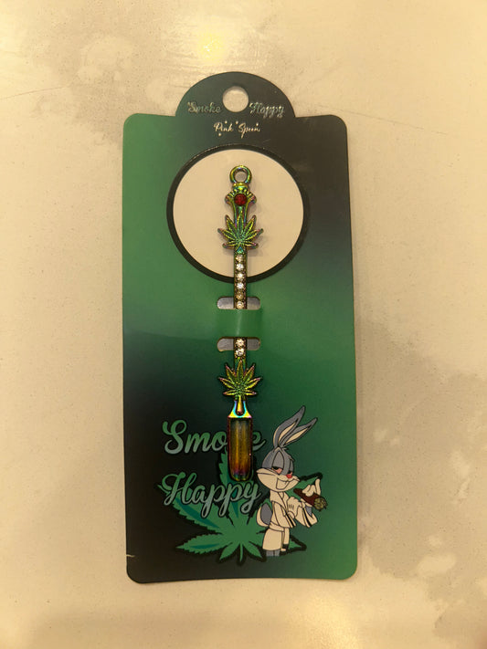 Smoke Happy Dab Tool – Trap Leaf Edition