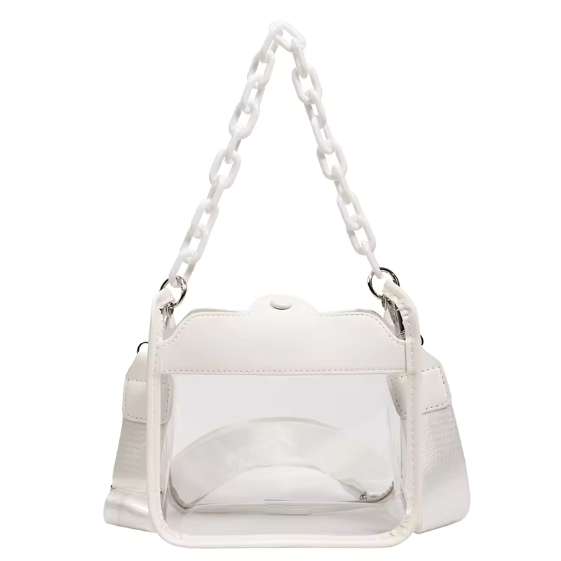 Transparent Bag ( white )